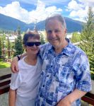 Posted June 26: Ken & Deb Adams in Whistler recently, celebrating three family birthdays that occur in the same week.