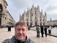The Duomo of Milano (600 year old cathedral – absolutely amazing)