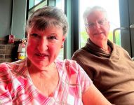 Peggy Oldfield and Michael Taylor-Noonan.